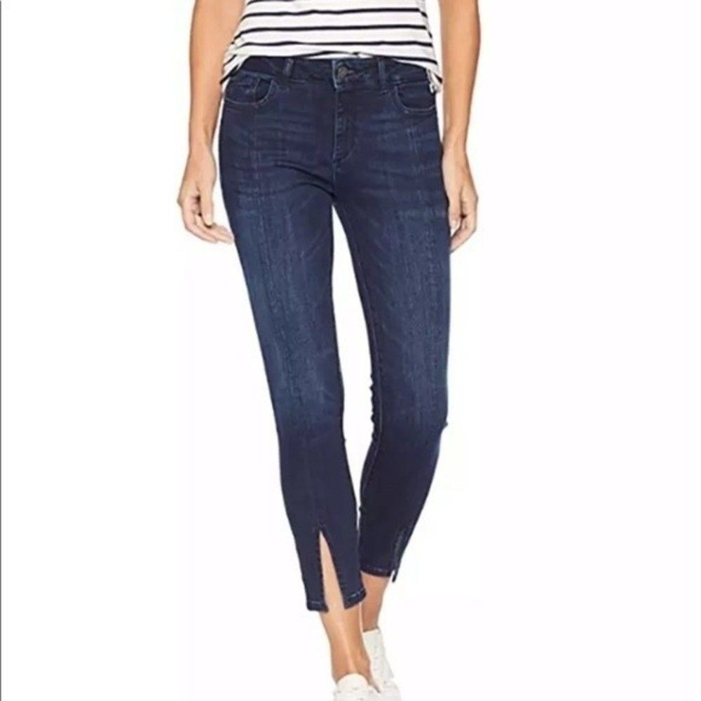 Dl1961 Women's Florence Aldridge Cropped Mid Rise Jeans Size 29